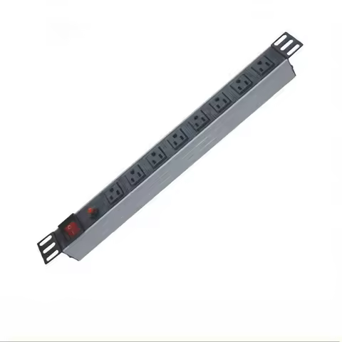 8-Outlet US Rack PDU · Surge Protection