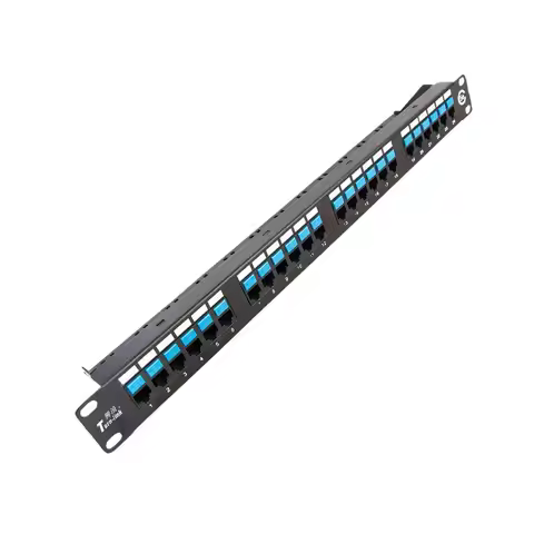 24-Port Cat6 Patch Panel