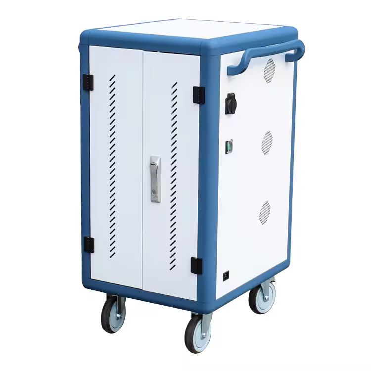 30-Device Charging Cart · Pull-Out Trays