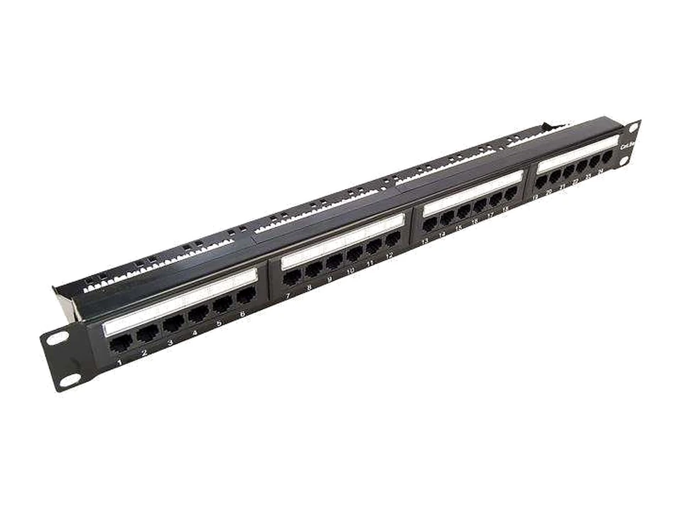 24-Port Shielded Patch Panel