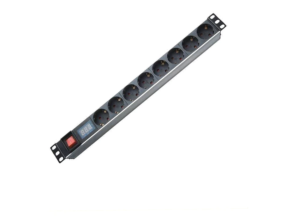 8-Outlet Schuko Metered Rack PDU