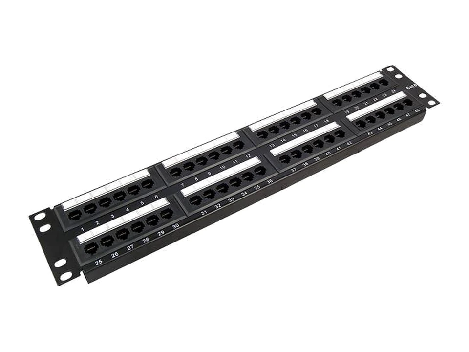 48-Port Cat5e Patch Panel