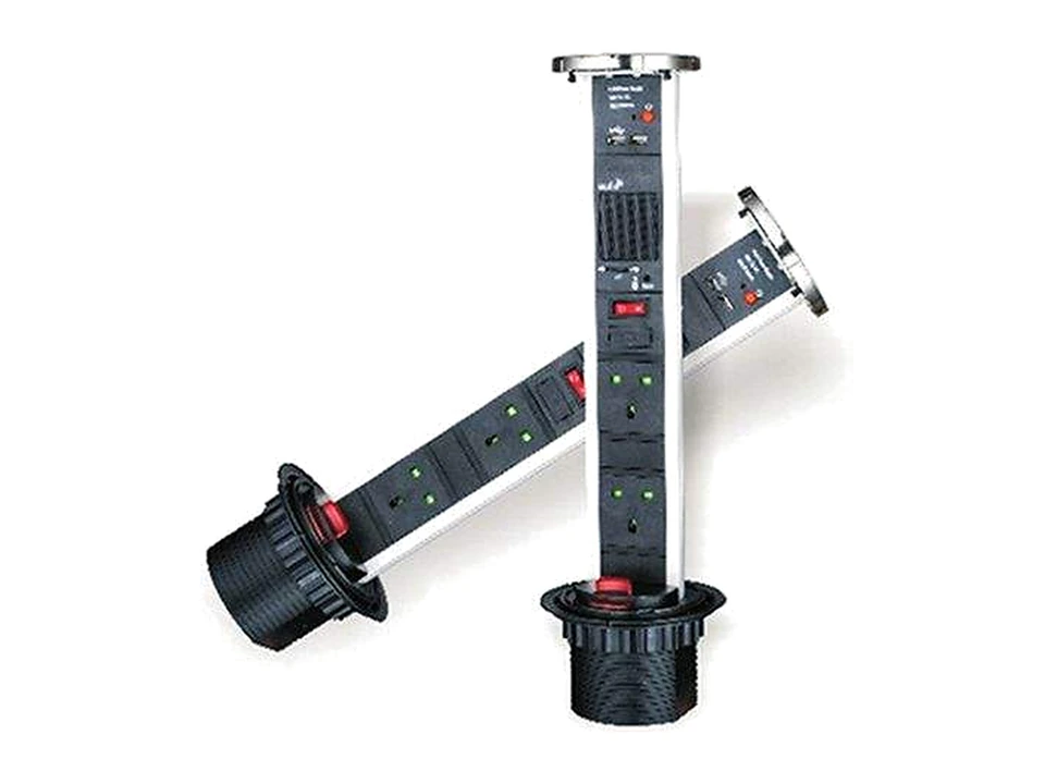 UK Motorized Pop-up Socket · Speaker