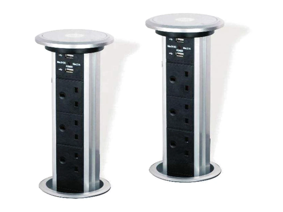 UK Motorized Pop-up Socket